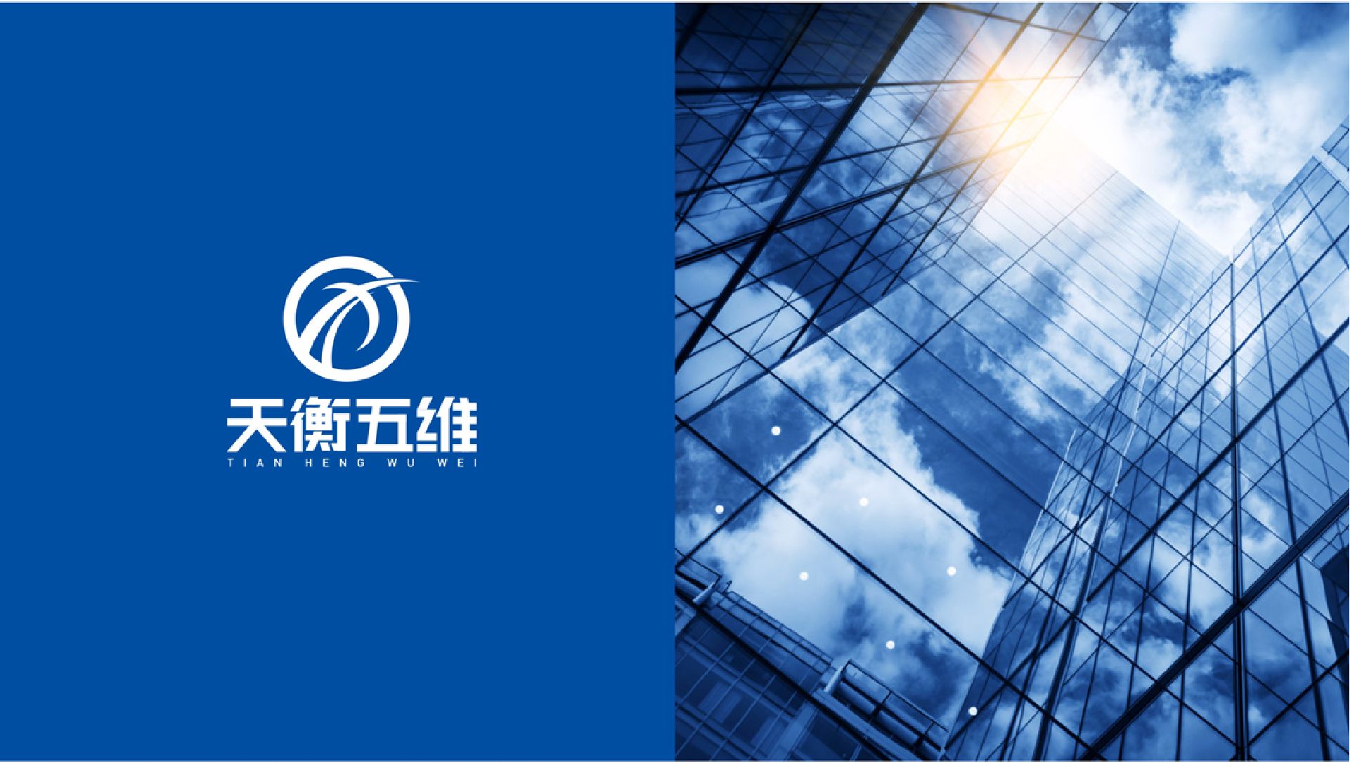 增強視覺辨識度-天衡五維科技公司logo設